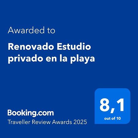 Renovado Estudio Privado En La Playa บาเลนเซีย ภายนอก รูปภาพ