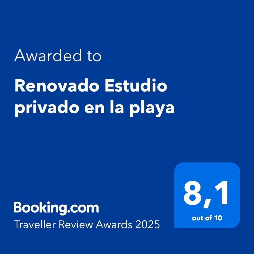 Renovado Estudio Privado En La Playa บาเลนเซีย ภายนอก รูปภาพ